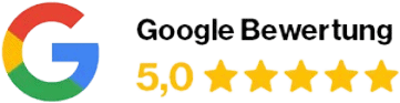 Google-Bewertung: 5 Sterne für ABH Schädlingsbekämpfung